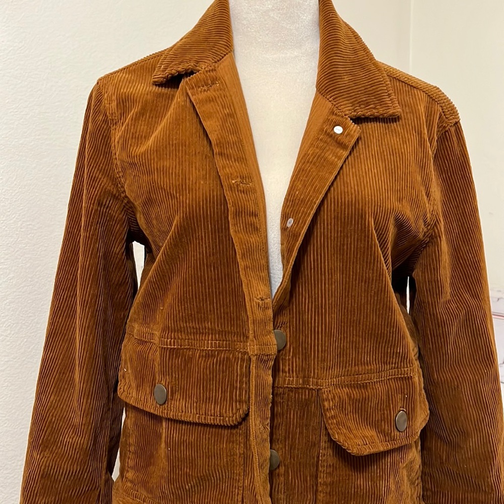 Brown corduroy jacket